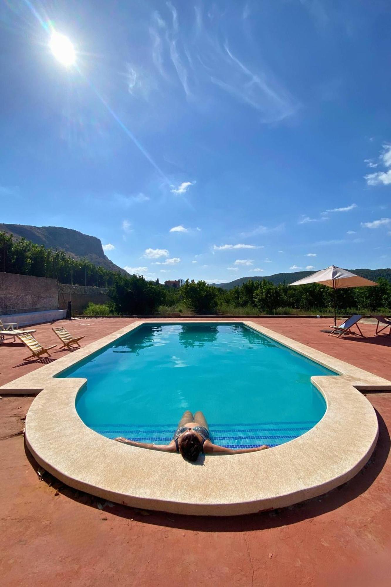 Casa Magnolia, A Rural Paradise House With Pool Alzira Exterior photo